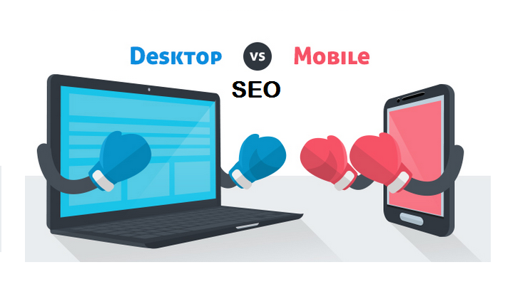 What is the difference between desktop and mobile SEO